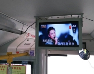 15.6寸车载壁挂液晶广告机的应用案例